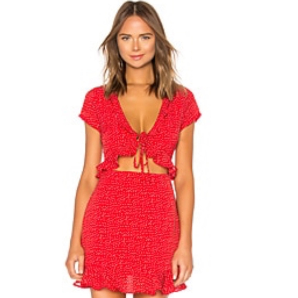Red Polka Dot Dress